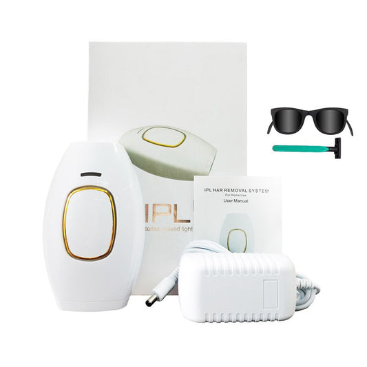 IPL Hair Removal System - Permanent Laser Hair Removal at Home for Face, Body, Bikini Line - Hair Removal Device for Painless Hair Reduction in Women and Men